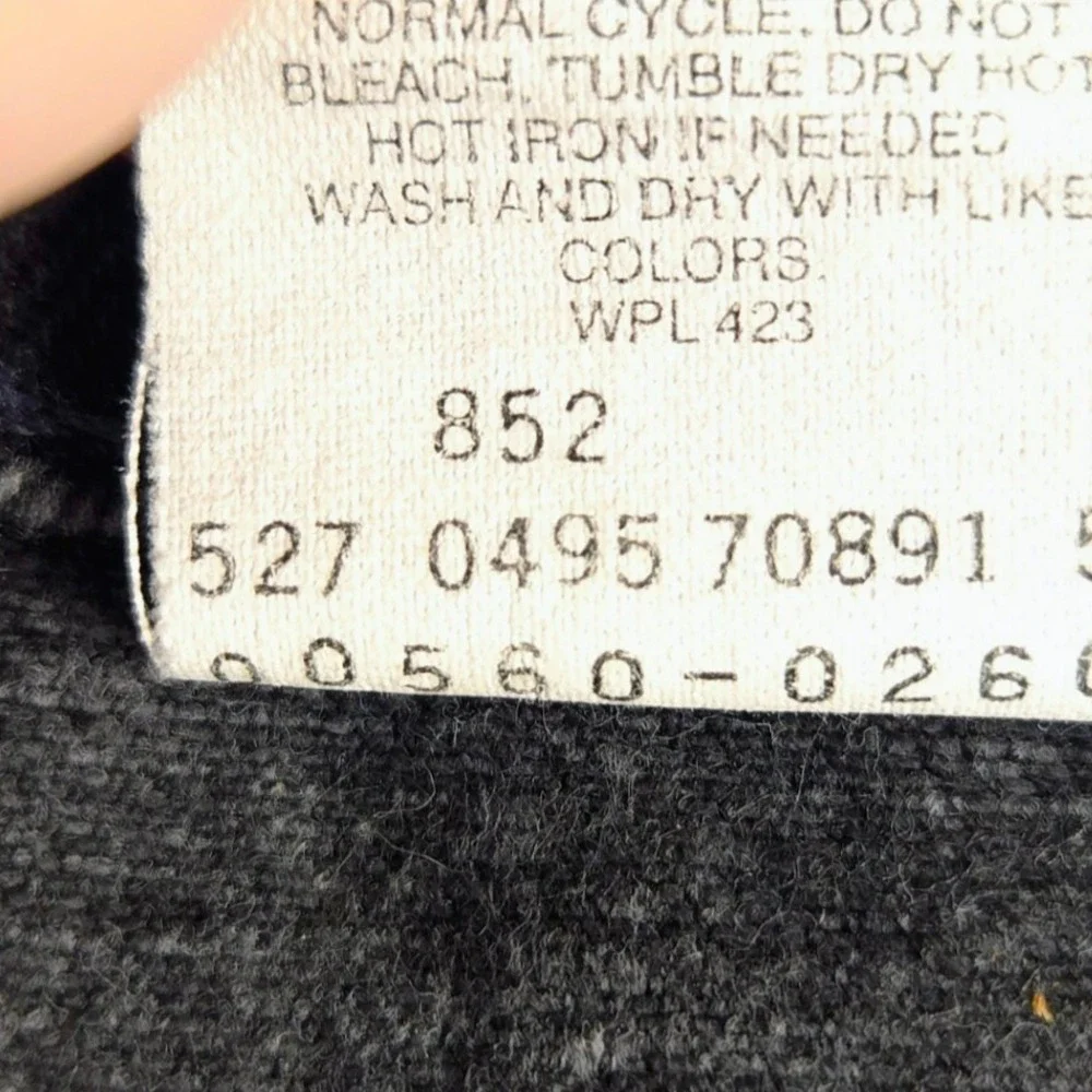 Vintage Levis 560 Mens Loose‎ Fit Tapered Leg Black Jeans 38x30 (Fits 36x29) USA